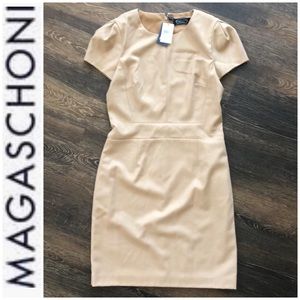 SALE🎉NEW Magaschoni New York dress w/tags tan